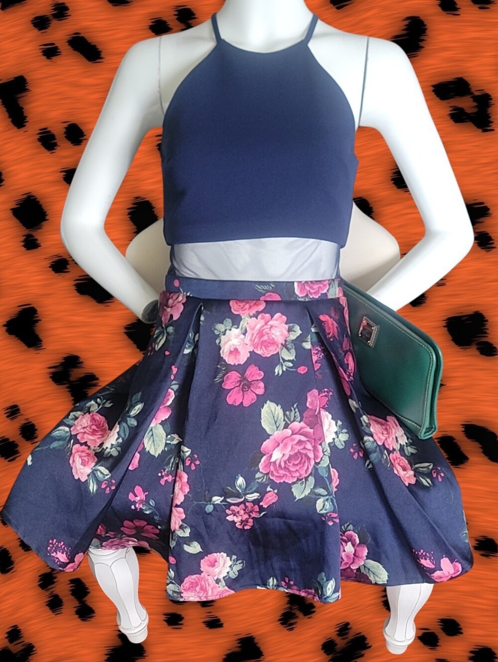 B Darlin Navy Dress